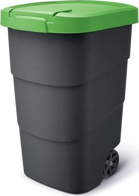 Lauko šiukšliadėžė Prosperplast, 110 l, antracito sp.