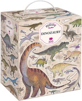 Dėlionė CzuCzu Dinosaurs 2306, 68 cm x 48 cm, 200 vnt., įvairių spalvų