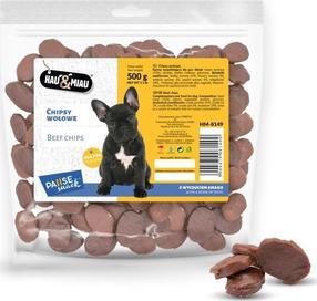 Лакомство для собак Hau&Miau Snack HM-8149, говядина, 0.5 кг