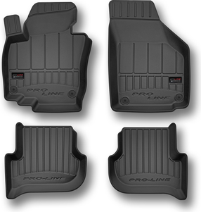 Auto paklājs, no priekšas/aizmugurē Proline 3D, Volkswagen Touran I 2003-2010