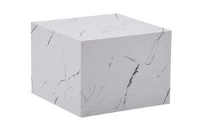 Kavos staliukas Kayoom Cuboid 125, balta sp., 55 cm x 55 cm x 40 cm