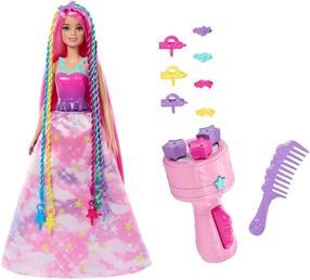 Lėlė su priedais Mattel Barbie Dreamtopia Twist N Style, 29 cm, įvairių spalvų
