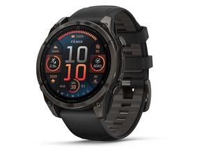 Умные часы Garmin Fenix 8 47MM AMOLED SAPHIRE 010-02904-21, черный цв.