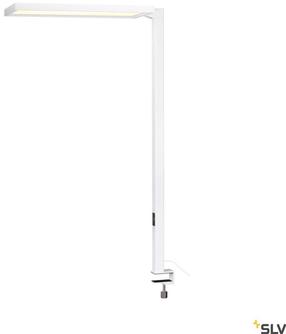Darbo stalo šviestuvai prisukami SLV Worklight, LED, 79W, balta sp./balta sp.