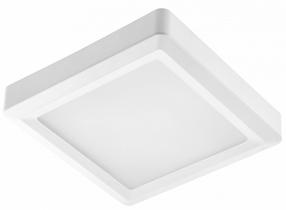 Valgusti plafoon GTV Louis LD-LSNK24W-NB, LED, 4000 °K, 1 x 24 W, valge v. / valge v.