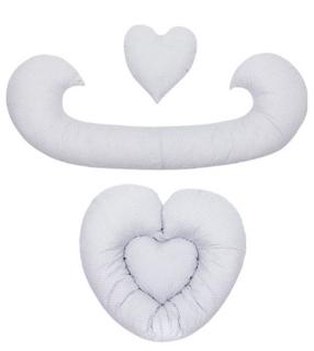 Barošanas spilvens Fillikid 4in1, pelēka krās.