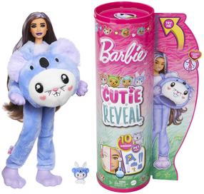 Nukk aksessuaaridega Mattel Barbie Cutie Reveal HRK26, 29 cm, mitmevärviline
