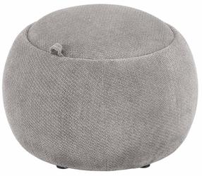 Pufs Leisure Furniture Lumi, pelēka krās., 50 cm x 50 cm x 40 cm