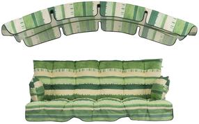 Lauko baldų pagalvė Patio Ravenna C020-12BB, žalia sp./įvairių spalvų, 175 x 108 cm