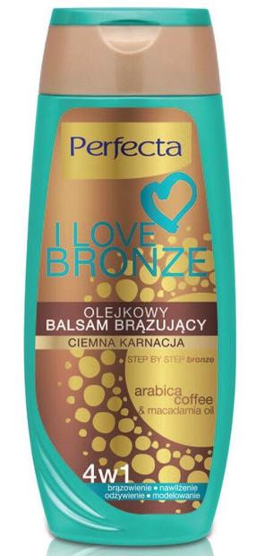 Pašiedeguma balzams Perfecta I Love Bronze Dark, 250 ml