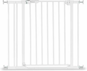 Drošības vārtiņi Hauck Clear Step Autoclose, 75 - 80 cm x 77 cm, balta krās.