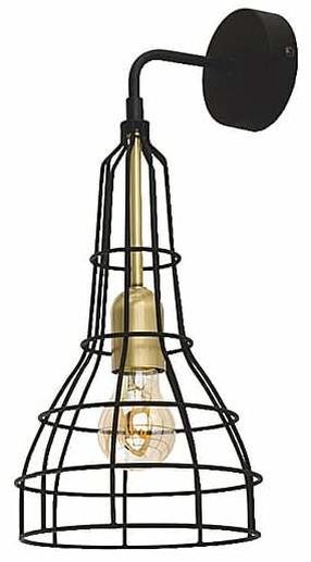 Lampa sienas TK Lighting Long 1 2210, E27, 1 x 60 W, melna krās. / melna krās.