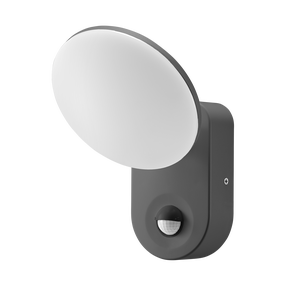 Sieninis lauko šviestuvas Orno Riolit, 15W, LED, IP65, pilka sp., 17.07 cm x 15.92 cm