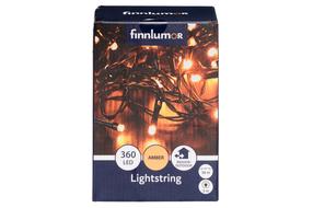 Lempučių girlianda Finnlumor 642435, 35.9 m, gintaro sp., 360 LED