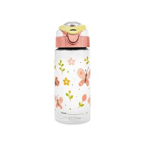 Laste pudel Miniland Junior Explorer, 500 ml, 4 aastat, tritaan, roosa v.