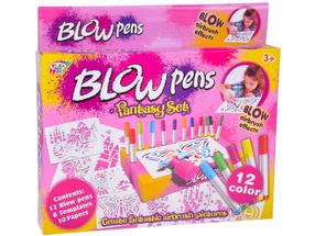 Joonestusvahendite komplekt Blow Pens Fantasy, mitmevärviline