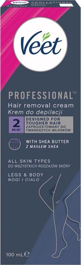 Depiliacinis kremas Veet Professional, 100 ml