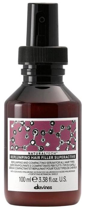 Plaukų serumas Davines Natural Tech Replumping Hair Filler Superactive, 100 ml