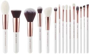 Meigipintslite komplekt Jessup Individual Makeup Brush Set T220, 15 tk, valge v.