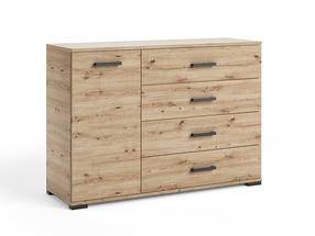 Komoda ADRK Frazio, artisan oak sp., 81.6 cm x 40 cm x 120 cm