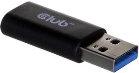 Адаптер Club 3D CAC-1525 USB 3.2 Gen 1 Type-A, USB 3.2 Gen 1 Type C, черный цв.