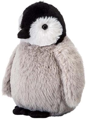 Pliušinis žaislas Wild Planet Penguin, juoda sp./pilka sp., 20 cm