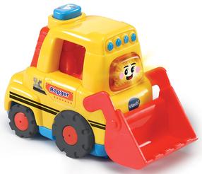 Игрушечный экскаватор VTech Tut Tut, белый цв.