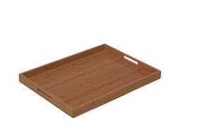 Serviravimo padėklas Comas Madera, 40 cm x 3 cm, 30 cm, Ruda sp.