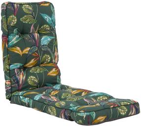 Lauko kėdės pagalvėlė Patio Royal / Lena Plus G058-02PB, žalia sp./įvairių spalvų, 155 x 48 cm