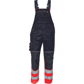 Darbinis puskombinezonis vyrams Cerva Knoxfield HV DW275, antracito sp./raudona sp., 64 dydis