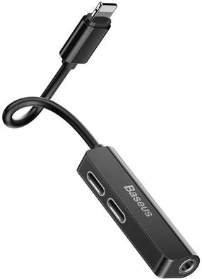 Adapteris Baseus CALL52-01 Lightning 8-pin male, 3.5mm female