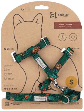 Kassi rakmed koos rihmaga Amiplay BeHappy, 150 cm x 15 mm, roheline v.