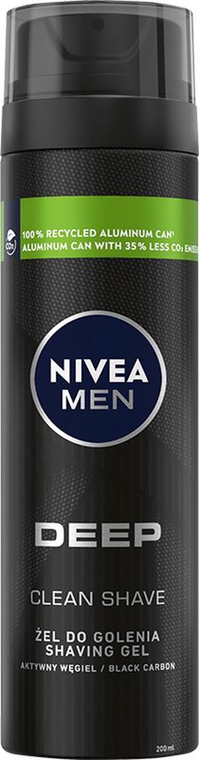 Skūšanās gēls Nivea Deep, 200 ml