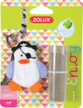 Žaislas katėms su katžole Zolux Enjoy Pirate 580727, balta sp., 0.6 cm