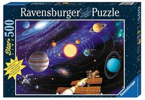 Пазл Ravensburger The Solar System 14926, 36 см x 49 см, 500 шт., многоцветный