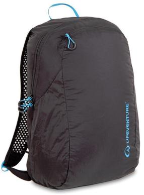 Tūristu mugursoma Lifeventure Packable Backpack, melna krās., 16 l