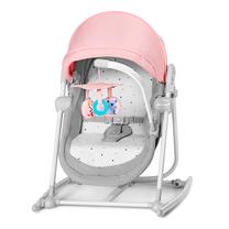 Mazuļu šūpuļkrēsls KinderKraft Unimo Up, rozā krās.