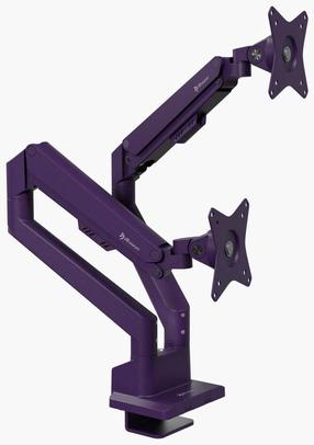 Darba virsmas turētājs diviem monitoriem Arozzi Alzare Neo Dual AZ-ALZARE-NEO-DUO-PP, 17-34", 9 kg