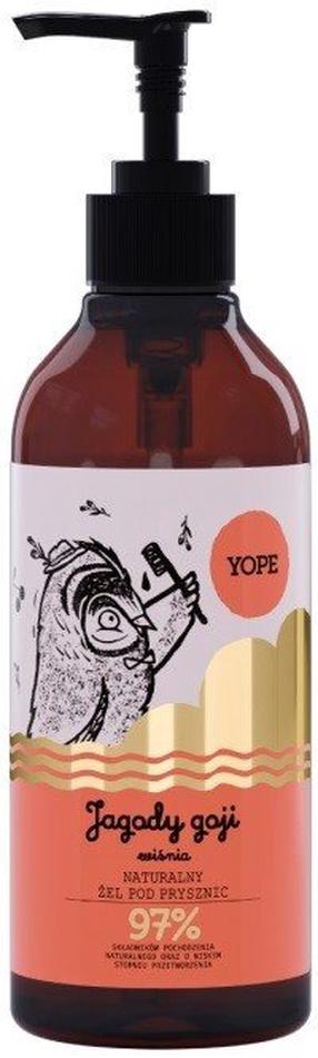 Гель для умывания тела Yope Goji Berries and Cherry, 400 мл