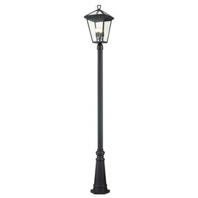 Pastatomas lauko šviestuvas Quintiesse Alford, 40W, E14, IP44, juoda sp., 30.5 cm x 250 cm