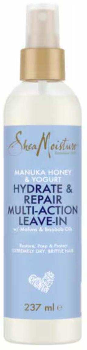 Кондиционер для волос, распыляемый Shea Moisture Manuka Honey And Yoghurt Hydrate + Repair Multi-Action Leave-in, 237 мл