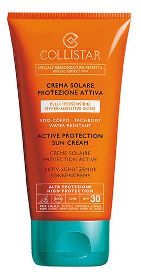 Krēms iedeguma kopšanai ķermenim Collistar Active Protection SPF30, 150 ml