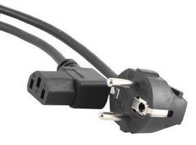 Laidas Gembird IEC320 / Schuko Schuko, IEC-320-C13, 1.8 m, juoda sp.
