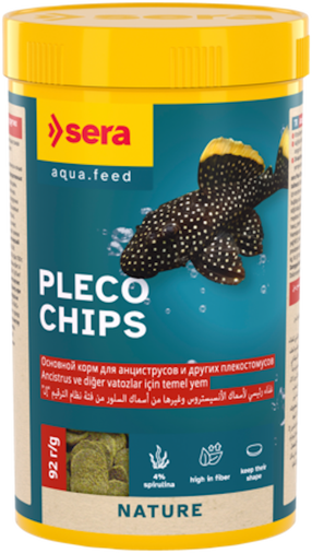 Maistas žuvims Sera Pleco Chips, 0.092 kg