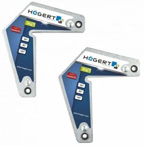 Magnetiline hoidik Högert HT3B665, 197 mm, 2 tk