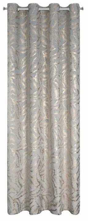 Nakts aizkari Milena, sudraba krās., 140 cm x 250 cm
