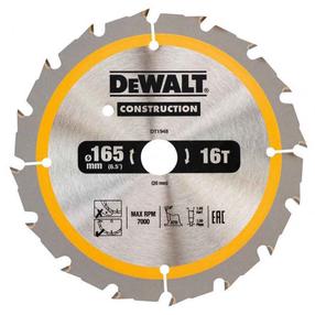 Pjovimo diskas Dewalt DT1948-QZ, 165 mm x 20 mm