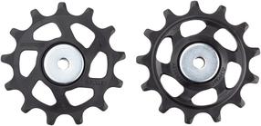 Galinio pavarų perjungėjo ratukų komplektas Shimano M7100 Y3FY98010, plienas, juoda sp., 2 vnt.