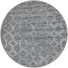 Kilimas vidaus Ayyildiz Pisa Geometric 4702, pilka sp., 120 cm x 120 cm