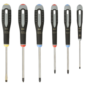 Kruvikeerajate komplekt Bahco Ergo Screwdriver Set BE-9886, isoleeritud, 10 cm, 6 tk